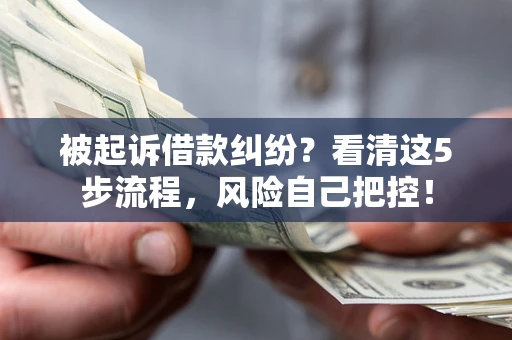 北京被起诉借款纠纷？看清这5步流程，风险自己把控！